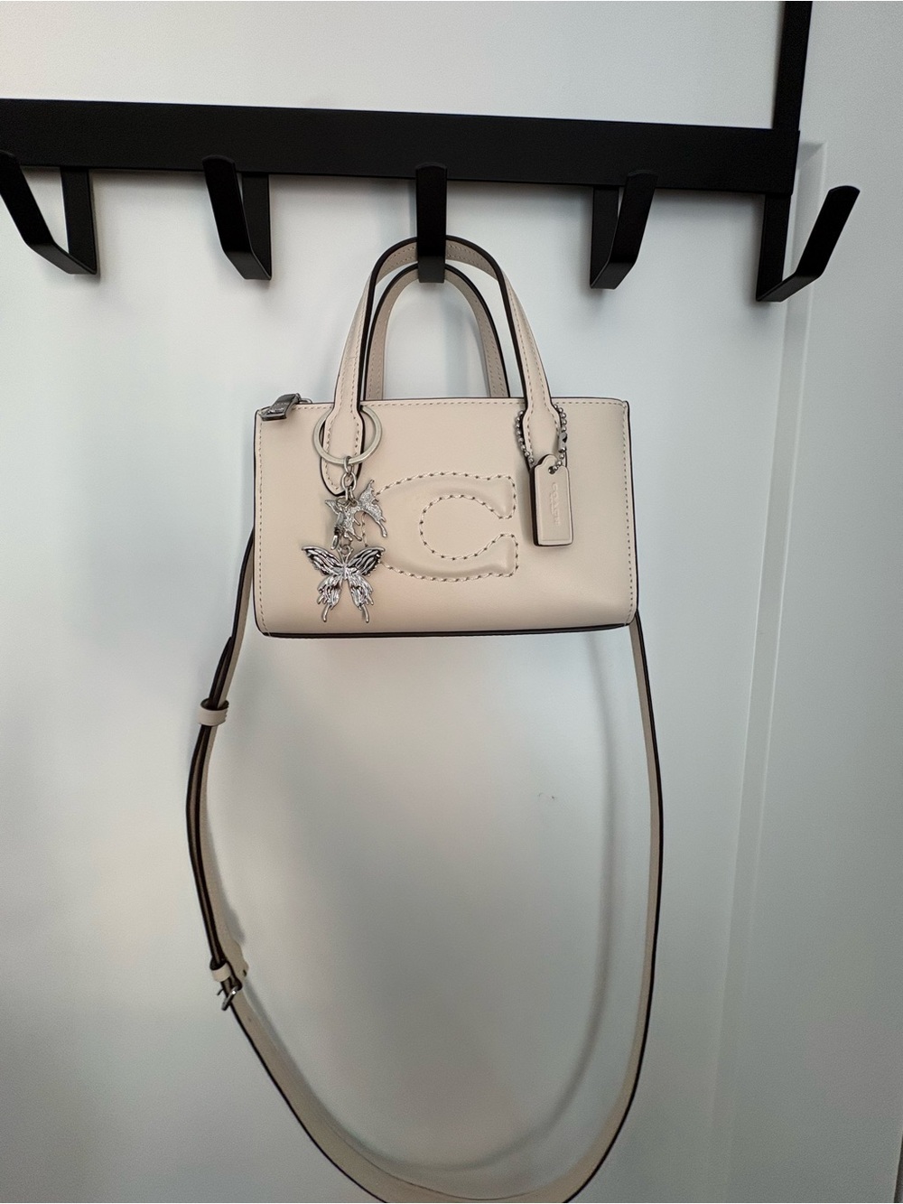 Coach Mini Crossbody Bag in Chalk